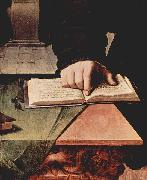 Agnolo Bronzino Portrat des Ugolino Martelli oil